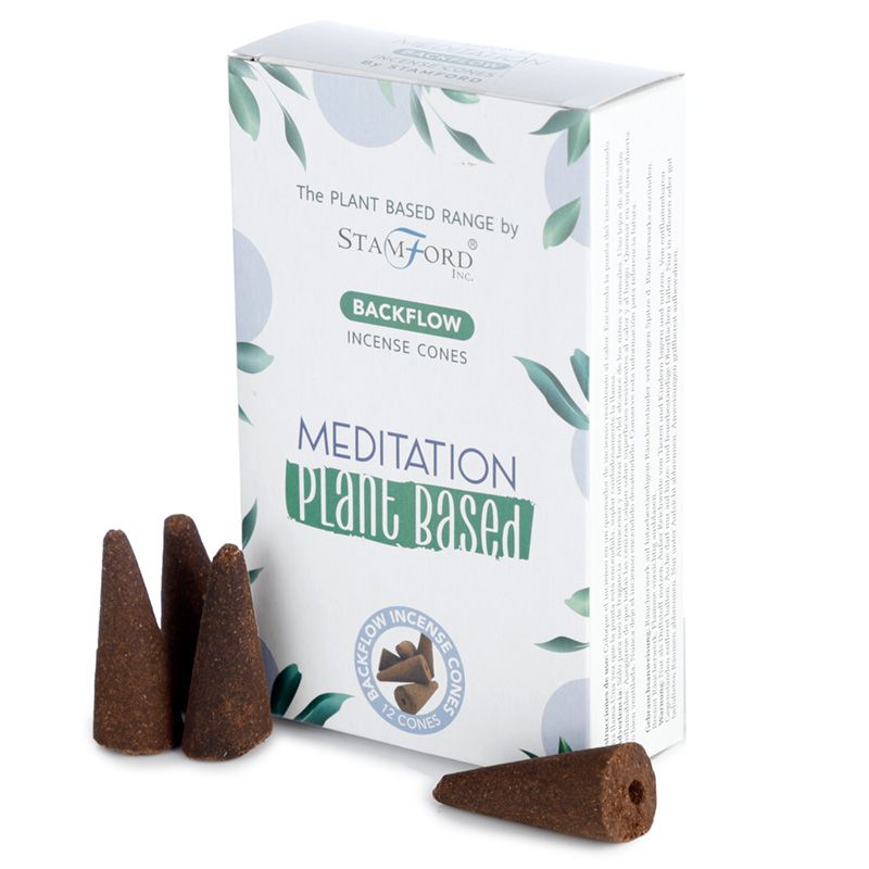 Plant Based Backflow Incense Cones - Hatters Tea PartySPBBF-01Plant Based Backflow Incense Cones