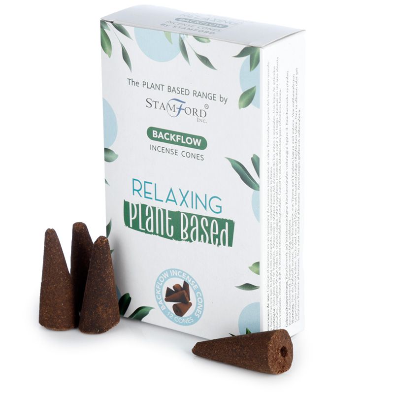 Plant Based Backflow Incense Cones - Hatters Tea PartySPBBF-01Plant Based Backflow Incense Cones