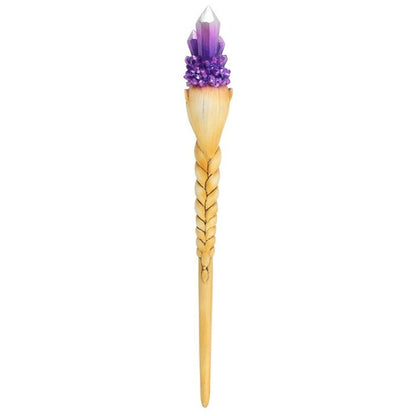 Purple Crystal Goddess Wand - Hatters Tea PartyS03720587Purple Crystal Goddess Wand