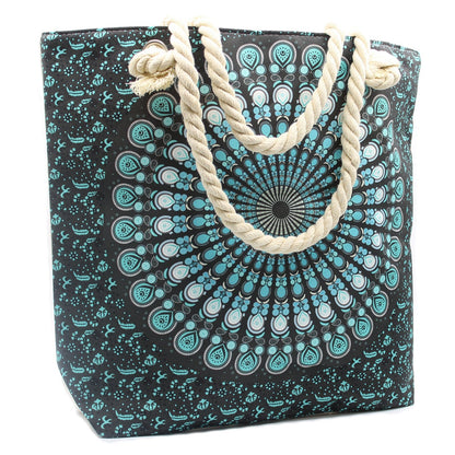 Rope Handle Mandala Bag - Hatters Tea PartyMAND-01Rope Handle Mandala Bag