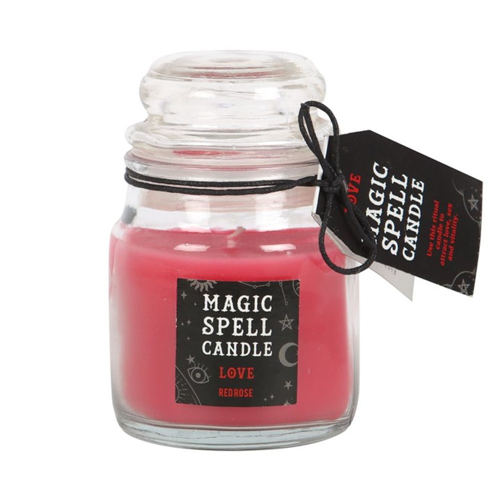 Rose 'Love' Spell Candle Jar - Hatters Tea PartyS03721191Rose 'Love' Spell Candle Jar