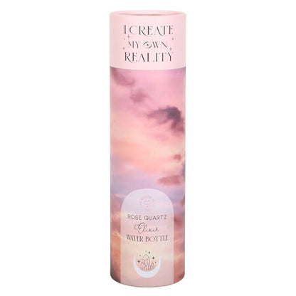 Rose Quartz Create My Own Reality Glass Water Bottle - Hatters Tea PartyS03722598Rose Quartz Create My Own Reality Glass Water Bottle