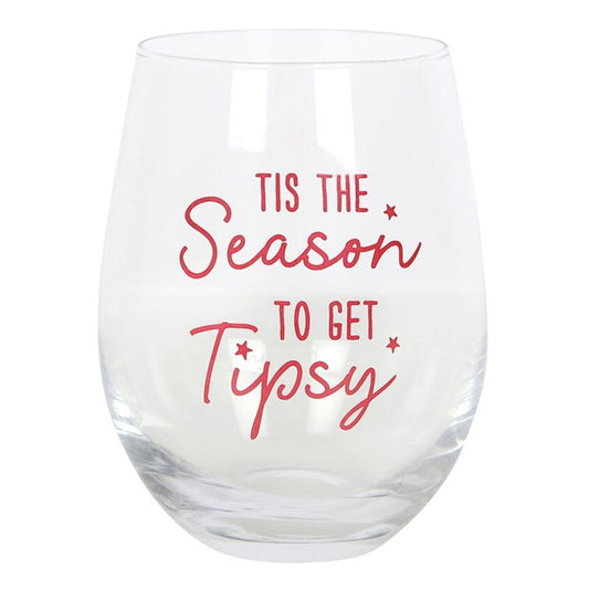 Season to Get Tipsy Stemless Glass - Hatters Tea PartyS03720592Season to Get Tipsy Stemless Glass