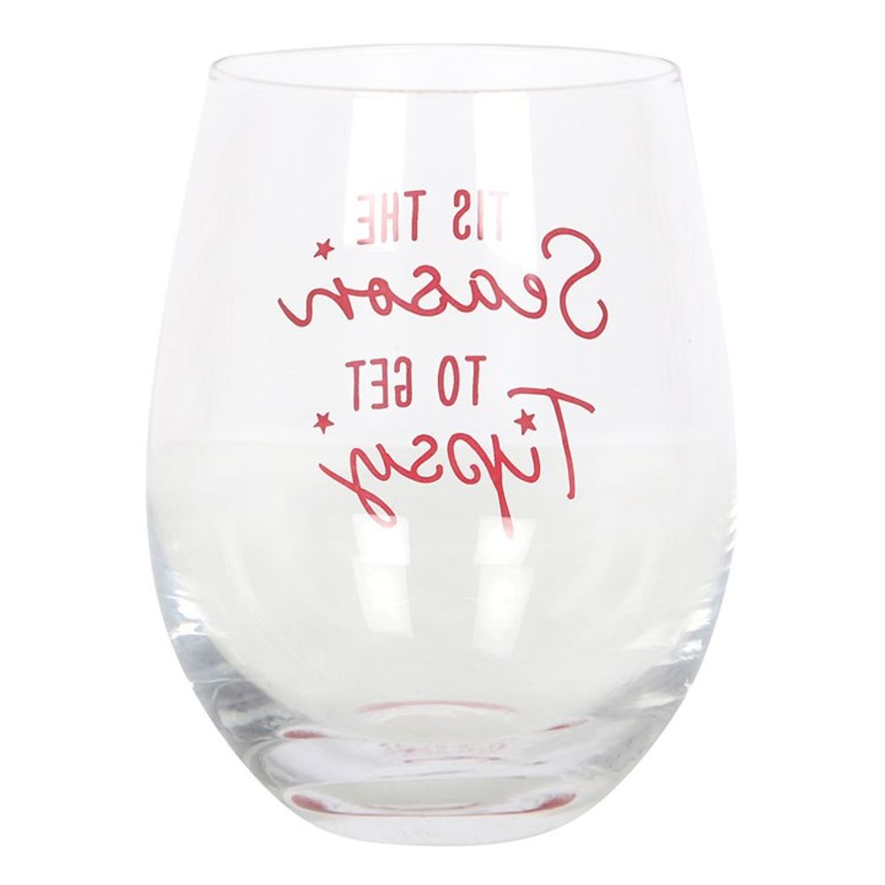 Season to Get Tipsy Stemless Glass - Hatters Tea PartyS03720592Season to Get Tipsy Stemless Glass