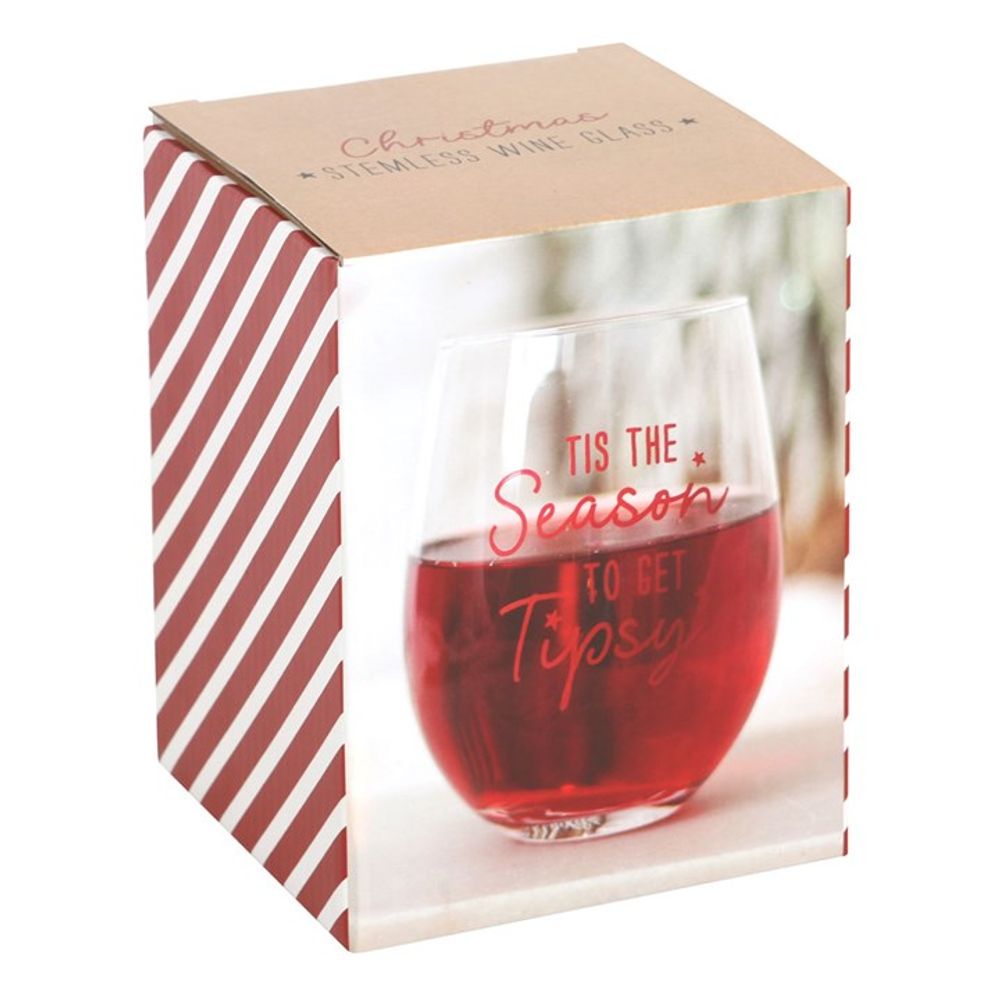 Season to Get Tipsy Stemless Glass - Hatters Tea PartyS03720592Season to Get Tipsy Stemless Glass