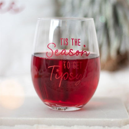 Season to Get Tipsy Stemless Glass - Hatters Tea PartyS03720592Season to Get Tipsy Stemless Glass