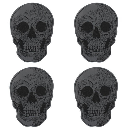 Set Of 4 Skull Coasters - Hatters Tea PartyS03720137Set Of 4 Skull Coasters