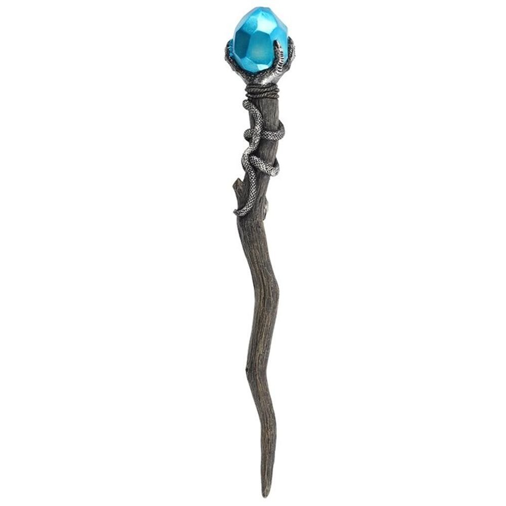 Silver Claw Wand with Blue Gem - Hatters Tea PartyS03722117Silver Claw Wand with Blue Gem