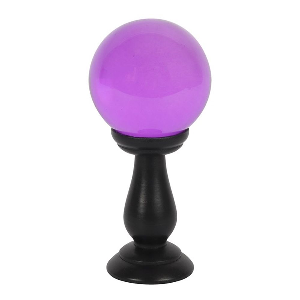 Small Purple Crystal Ball on Stand - Hatters Tea PartyS03721044Small Purple Crystal Ball on Stand