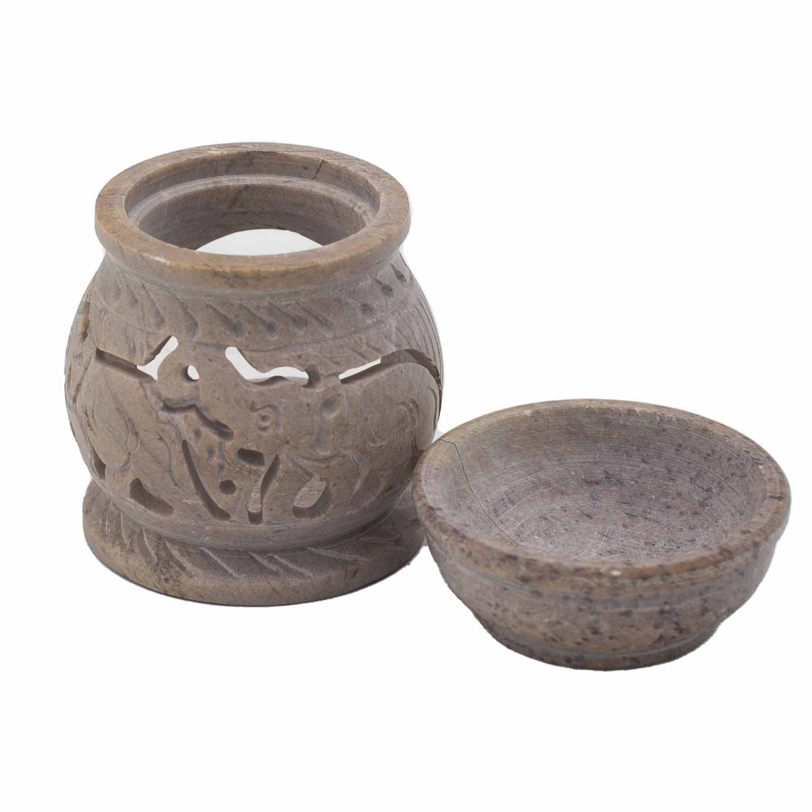 Soapstone Oil Burners - Hatters Tea PartySoapOB-11Soapstone Oil Burners