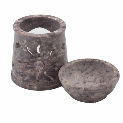 Soapstone Oil Burners - Hatters Tea PartySoapOB-13Soapstone Oil Burners