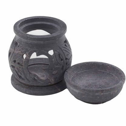 Soapstone Oil Burners - Hatters Tea PartySoapOB-14Soapstone Oil Burners