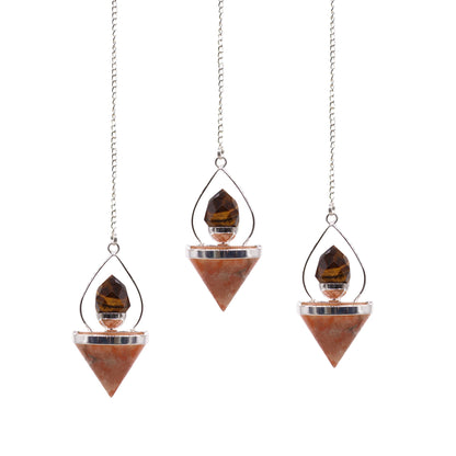 Special Gemstone Pendulums - Hatters Tea PartySpecMP - 65Special Gemstone Pendulums