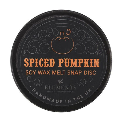 Spiced Pumpkin Soy Wax Snap Disc - Hatters Tea PartyS03721147Spiced Pumpkin Soy Wax Snap Disc