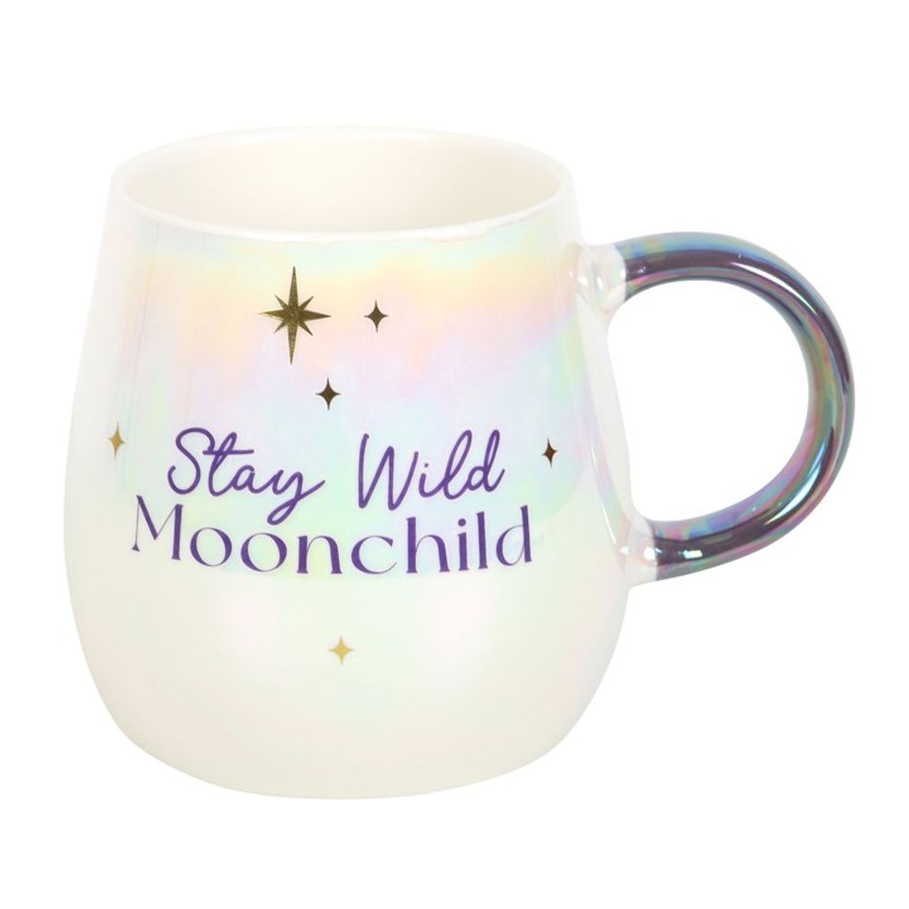 Stay Wild Moon Child Rounded Mug - Hatters Tea PartyS03723387Stay Wild Moon Child Rounded Mug