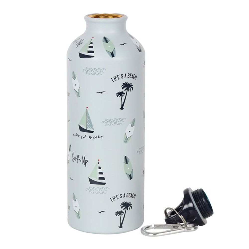 Surf's Up Nautical Metal Water Bottle - Hatters Tea PartyS03721388Surf's Up Nautical Metal Water Bottle