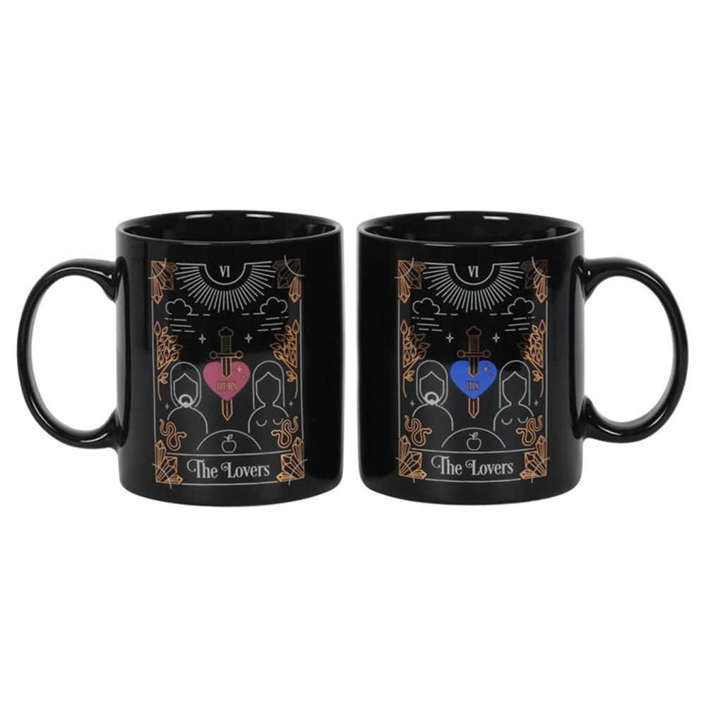 The Lovers Tarot Couples Mug Set - Hatters Tea PartyS03720240The Lovers Tarot Couples Mug Set