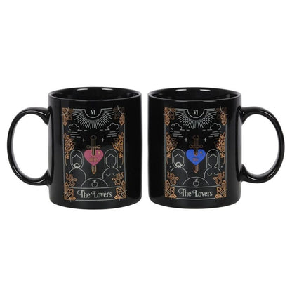 The Lovers Tarot Couples Mug Set - Hatters Tea PartyS03720240The Lovers Tarot Couples Mug Set