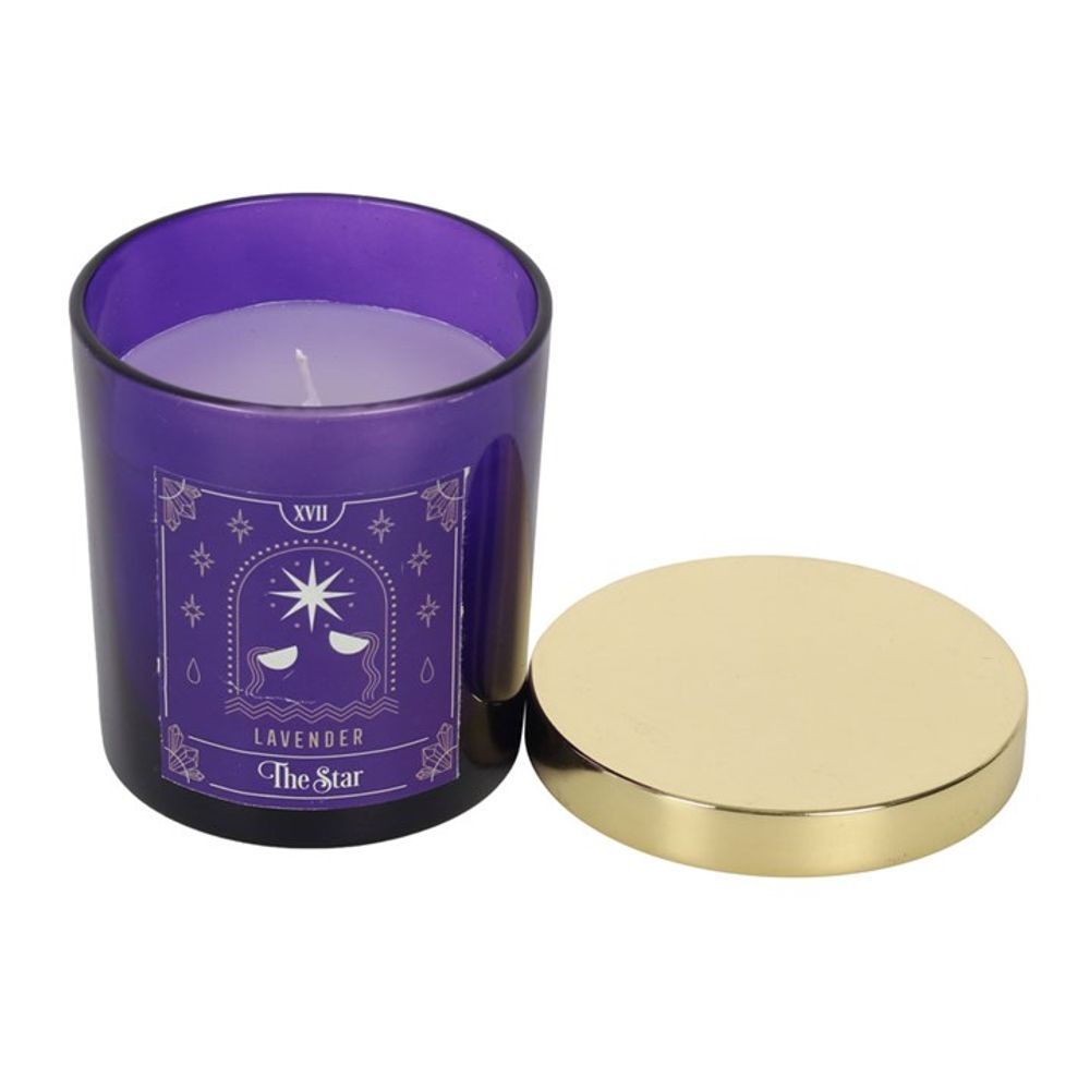 The Star Lavender Tarot Candle - Hatters Tea PartyS03722180The Star Lavender Tarot Candle