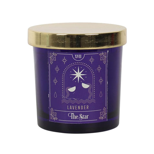 The Star Lavender Tarot Candle - Hatters Tea PartyS03722180The Star Lavender Tarot Candle