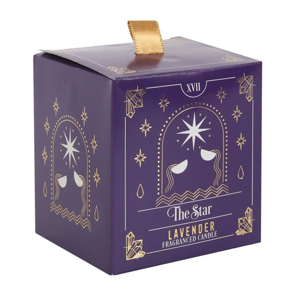 The Star Lavender Tarot Candle - Hatters Tea PartyS03722180The Star Lavender Tarot Candle