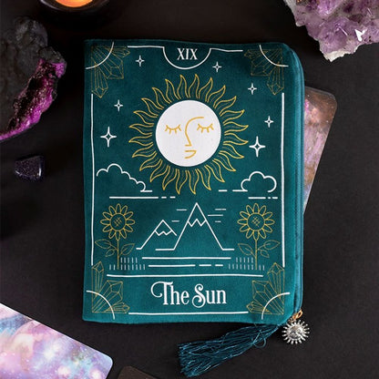 The Sun Tarot Card Zippered Bag - Hatters Tea PartyS03722372The Sun Tarot Card Zippered Bag