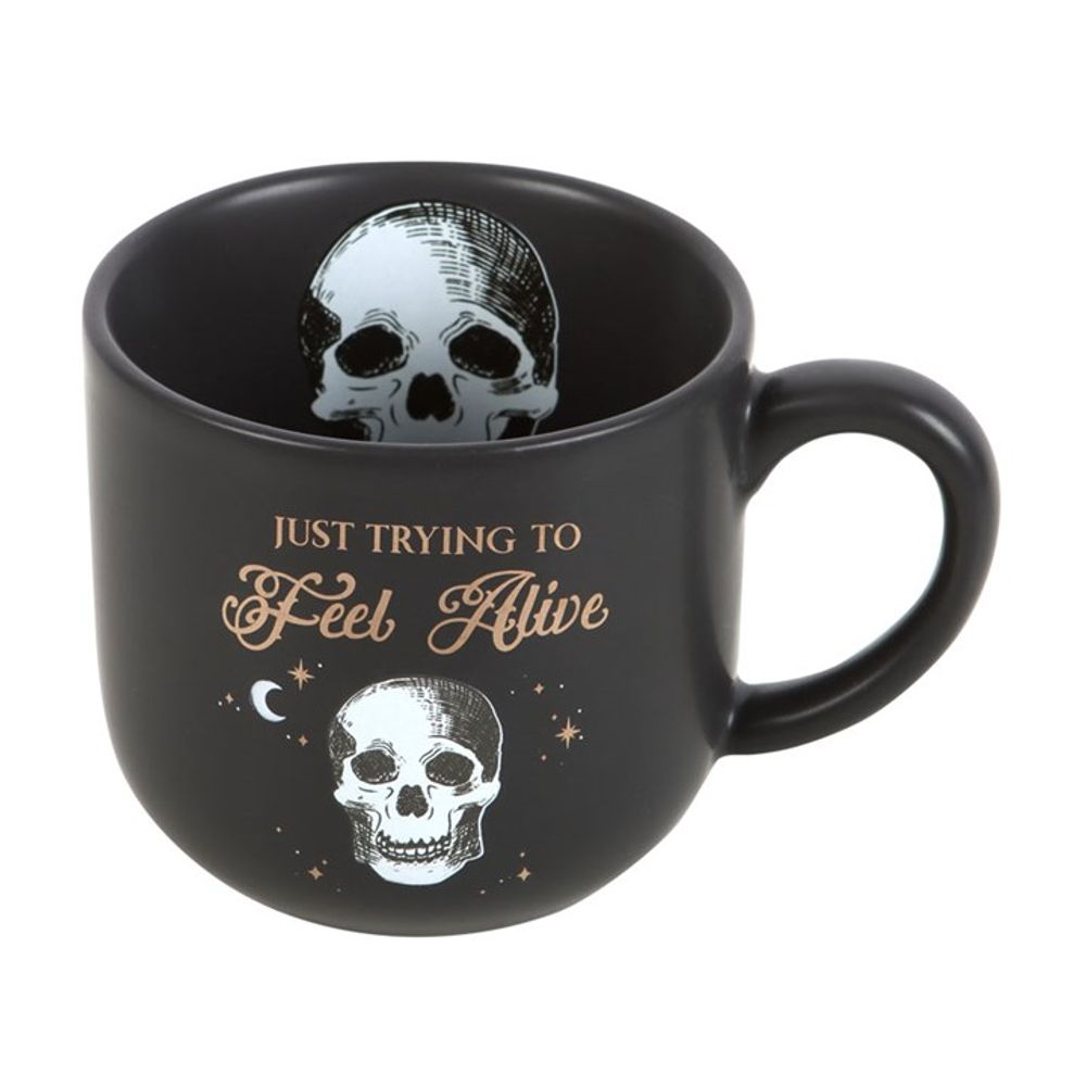 Trying To Feel Alive Mug - Hatters Tea PartyS03723419Trying To Feel Alive Mug