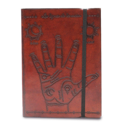 Vegetable Tanned Leather Notebooks - Hatters Tea PartyVNB-03Vegetable Tanned Leather Notebooks