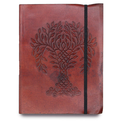 Vegetable Tanned Leather Notebooks - Hatters Tea PartyVNB-09Vegetable Tanned Leather Notebooks