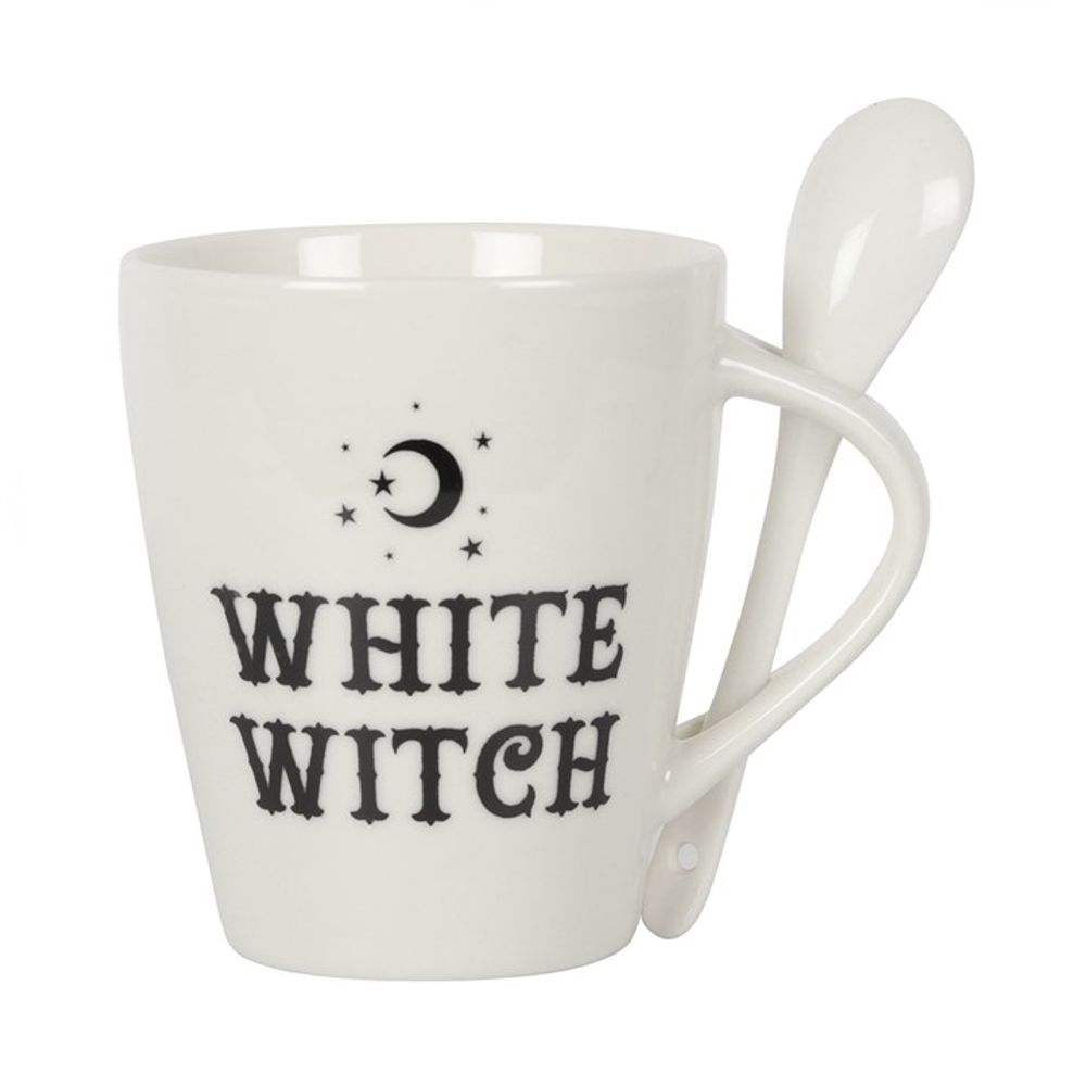 White Witch Mug and Spoon Set - Hatters Tea PartyS03720671White Witch Mug and Spoon Set