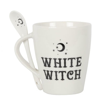 White Witch Mug and Spoon Set - Hatters Tea PartyS03720671White Witch Mug and Spoon Set