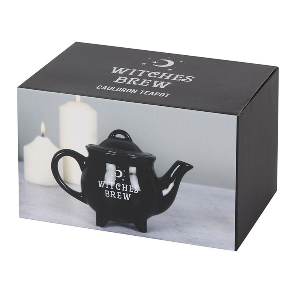 Witches Brew Black Ceramic Tea Pot - Hatters Tea PartyS03720645Witches Brew Black Ceramic Tea Pot