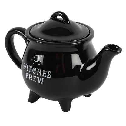 Witches Brew Black Ceramic Tea Pot - Hatters Tea PartyS03720645Witches Brew Black Ceramic Tea Pot