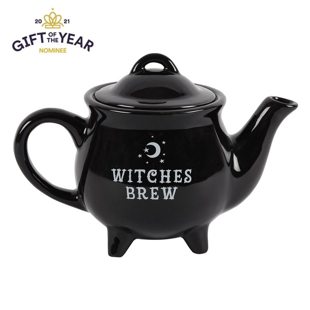 Witches Brew Black Ceramic Tea Pot - Hatters Tea PartyS03720645Witches Brew Black Ceramic Tea Pot