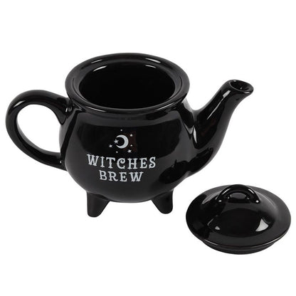 Witches Brew Black Ceramic Tea Pot - Hatters Tea PartyS03720645Witches Brew Black Ceramic Tea Pot