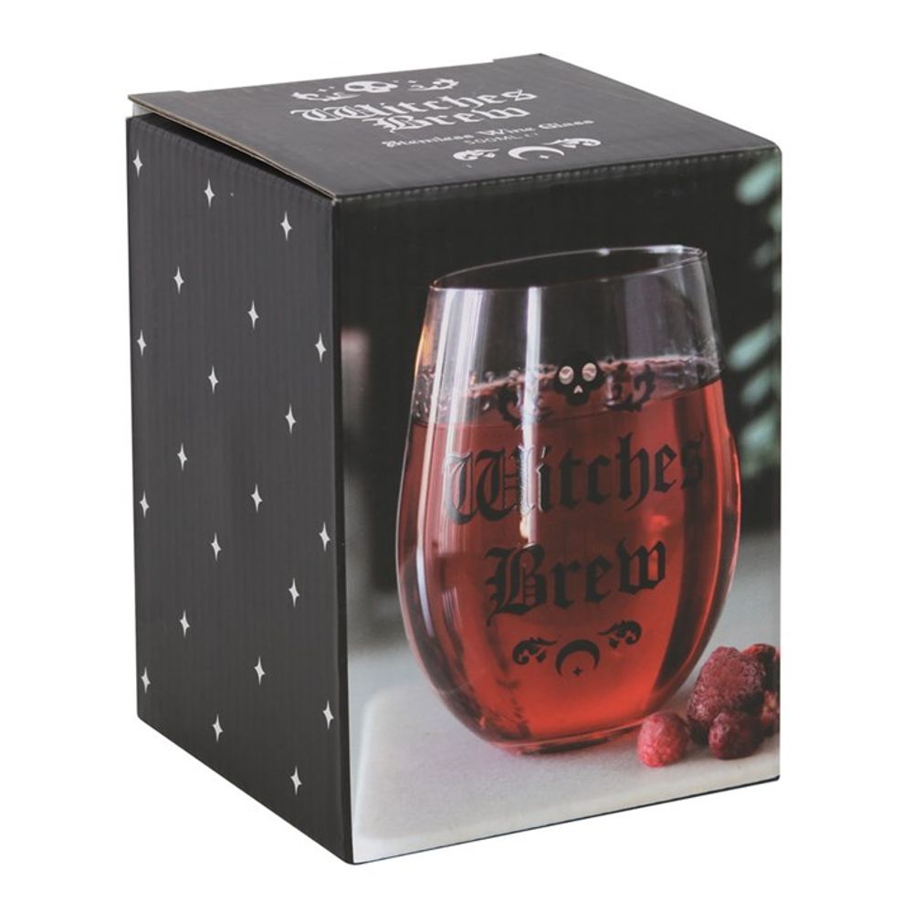 Witches Brew Stemless Wine Glass - Hatters Tea PartyS03721082Witches Brew Stemless Wine Glass