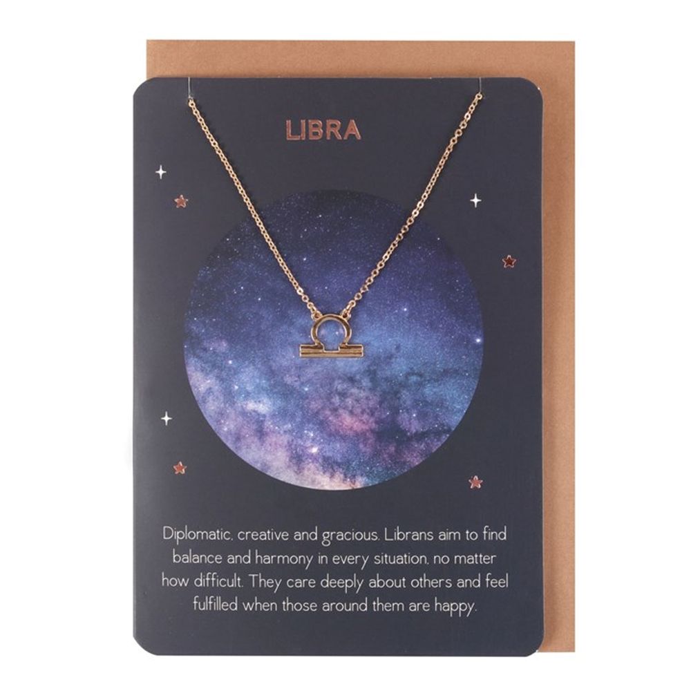 Zodiac Necklace Card - Hatters Tea PartyS03721647Zodiac Necklace Card