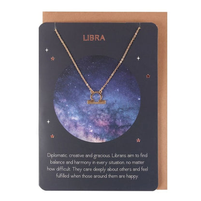 Zodiac Necklace Card - Hatters Tea PartyS03721647Zodiac Necklace Card