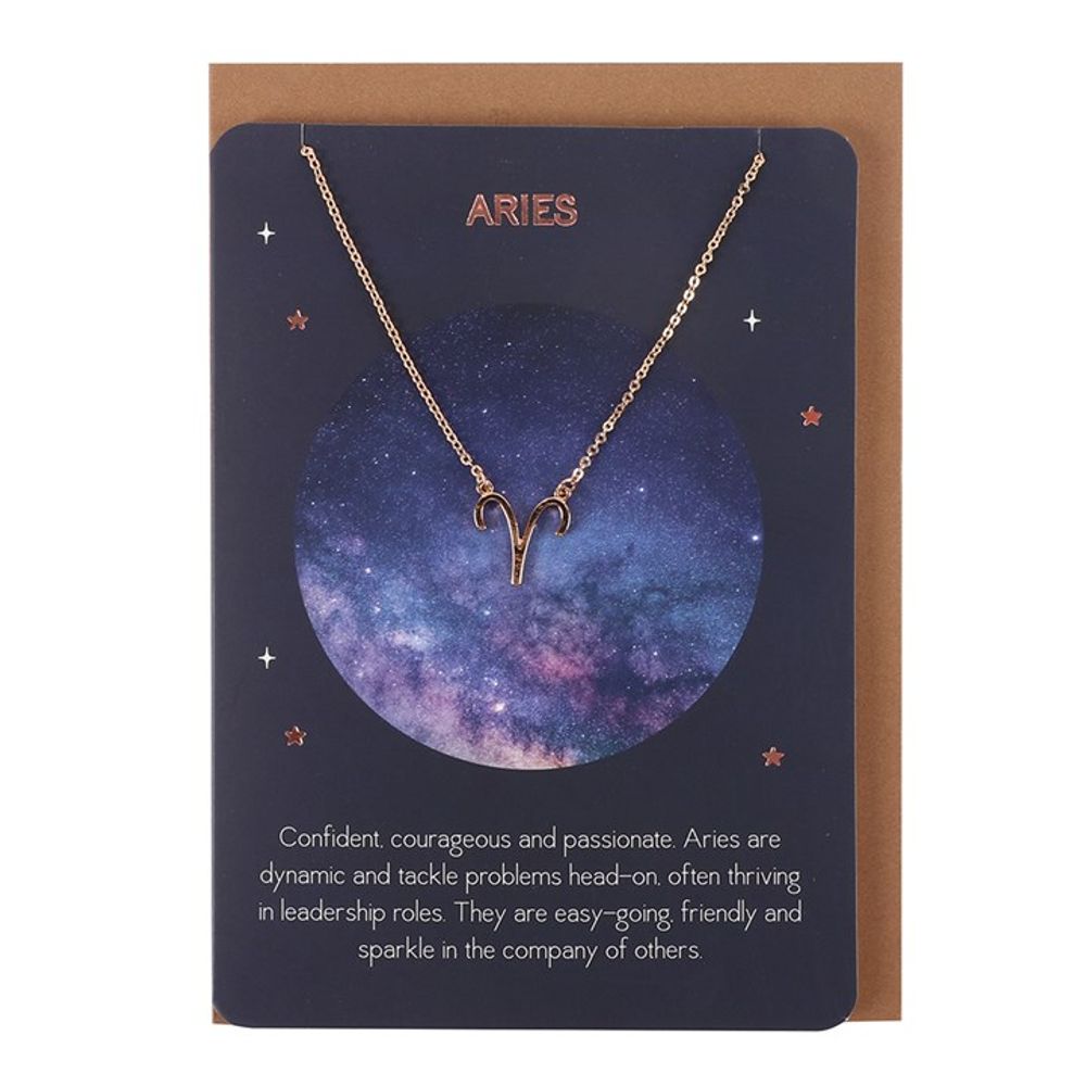 Zodiac Necklace Card - Hatters Tea PartyS03721700Zodiac Necklace Card