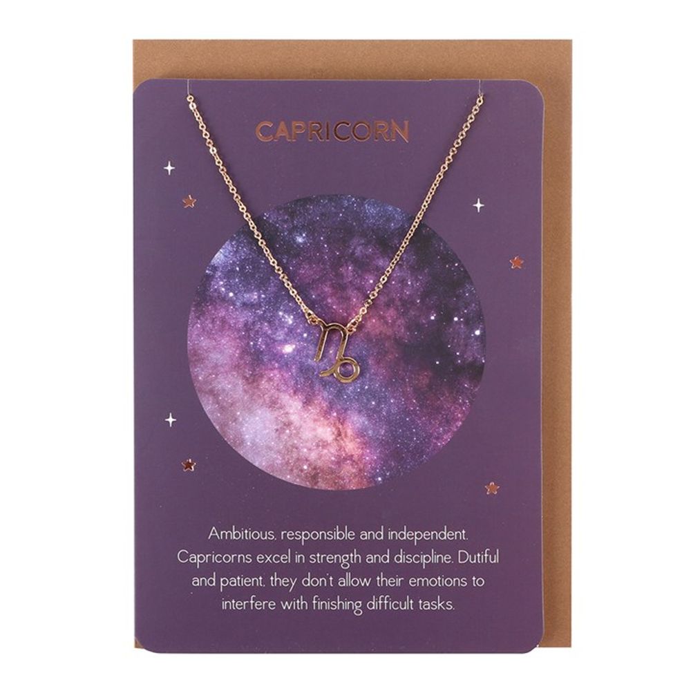 Zodiac Necklace Card - Hatters Tea PartyS03721797Zodiac Necklace Card