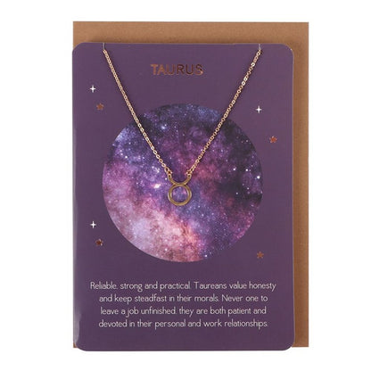 Zodiac Necklace Card - Hatters Tea PartyS03722164Zodiac Necklace Card